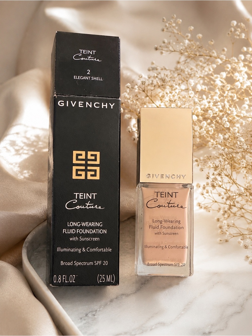 Givenchy Teint 2 Elegant Shell Couture Long-Wearing Fluid Foundation SPF 20